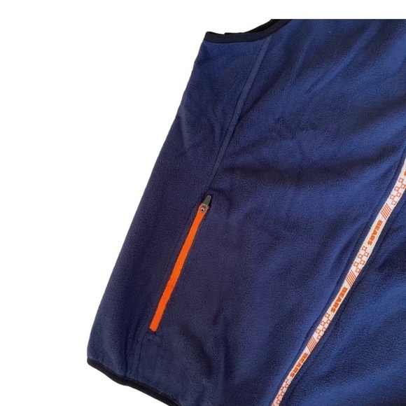 Chicago Bears Men’s Size Small NFL TEAM APPAREL Fleece Blue Vest NWT - Picture 6 of 10